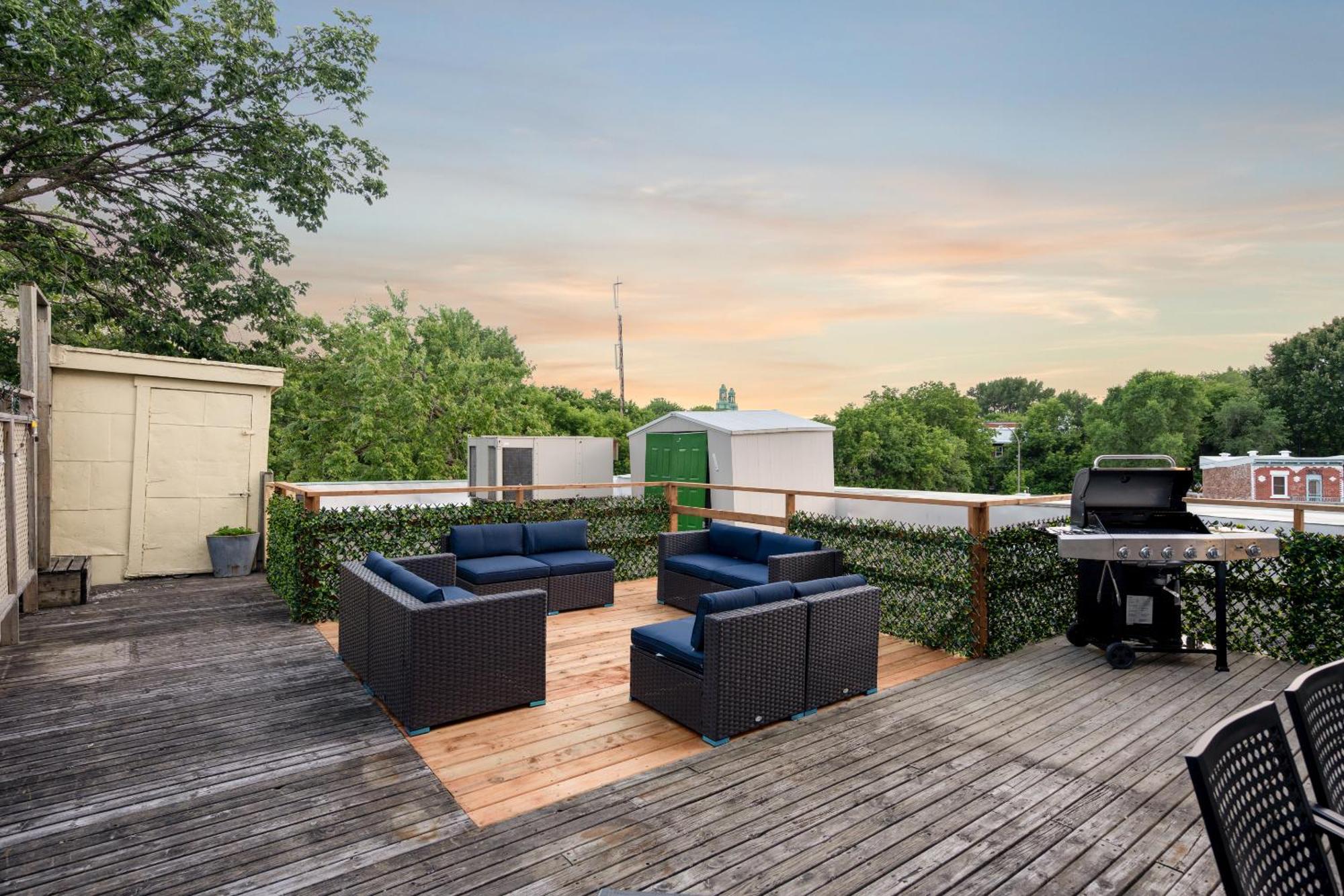 Penthouse Downtown-Sunset Private Terrace 1400Sqft Apartment Montreal Exterior photo